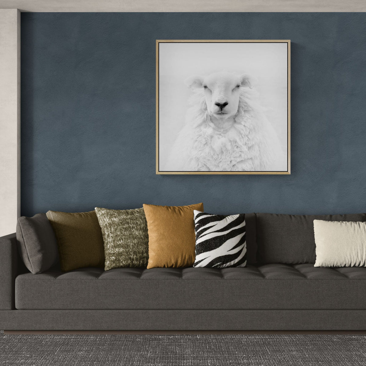 Portrait of a Sheep (Exhibition Print)