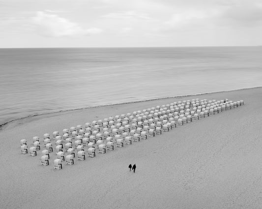 Beach chairs waiting