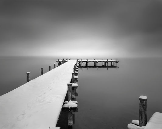 Landing stage in winter #1