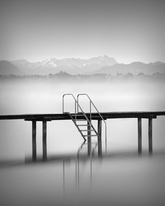 View towards Mt Zugspitze